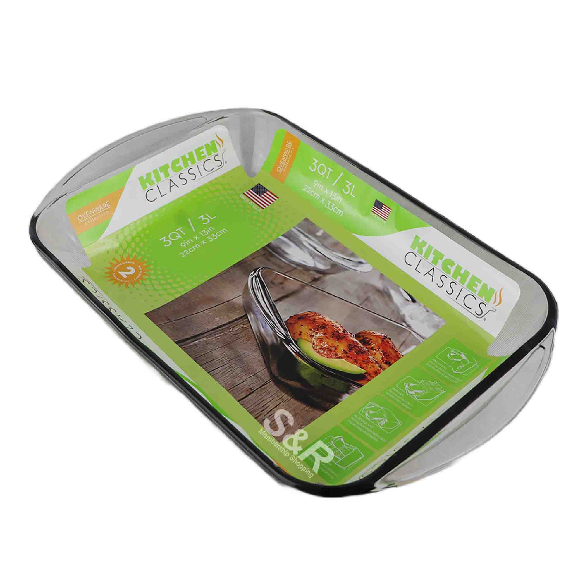 Kitchen Classics Ovenware Collection 3Qt. Rectangular Bake Dish 1pc